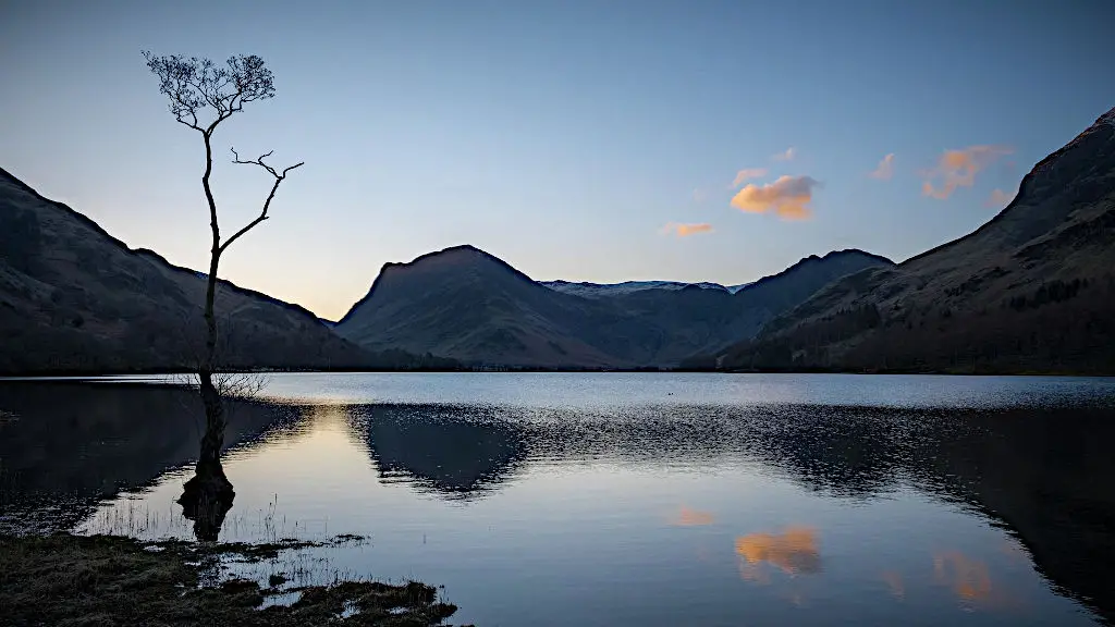 Buttermere lake in Norfolk